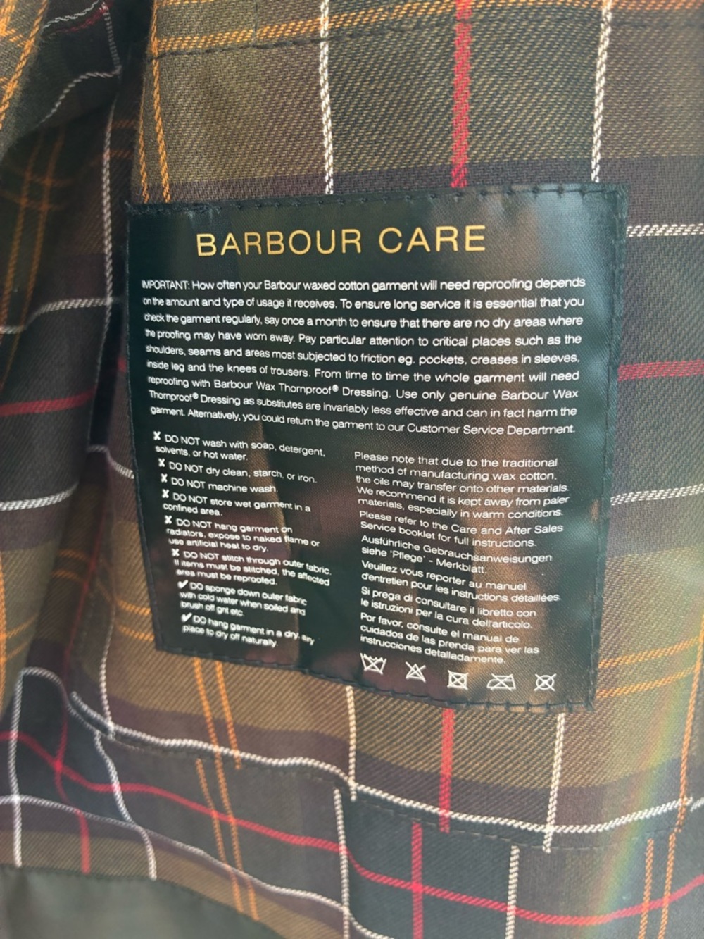 Barbour Ashby Olive - Size L - Picture 3 of 5